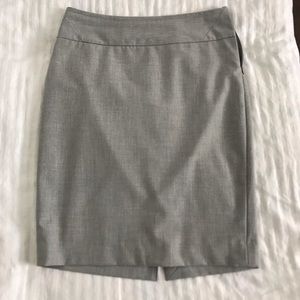 The Limited Grey Pencil Skirt